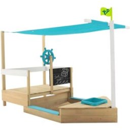 TP Toys Caja de arena madera marrón fsc®