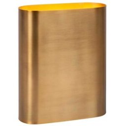 Lucide Lámpara de pared de metal 2xe14, oro mate / latón