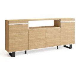 duehome Aparador up roble arena- blanco