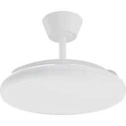 Sulion Ventilador techo DC 3 palas blanco beige verano/invierno Ø89cm