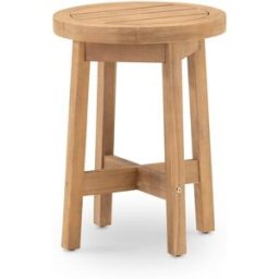 Defora Home Mesa redonda auxiliar madera 40cm