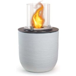 Chimenea de bioetanol divina fire blanco perla 35x55 cm