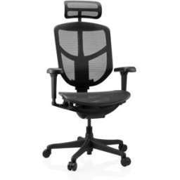 hjh OFFICE Silla de oficina profesional tejido de malla negro