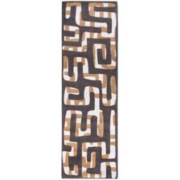 Louis de Poortere Kuba - alfombra brown 80x250
