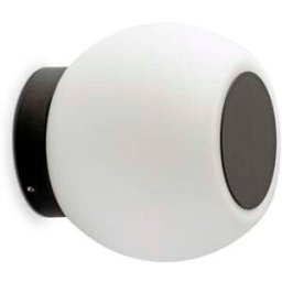 FARO BARCELONA Aplique acero negro mate 14x13x14 cm