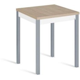 Portus Mesa cocina alta extensible libro 80(160)x80 cm roble pata gris