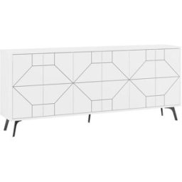 Habitat & Jardin Aparador blanco 184 x 35 x 77 cm