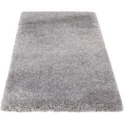 Carpet Living Alfombra de decoración en tela gris 133x190cm