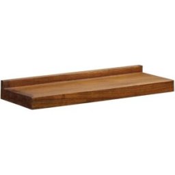 MOYCOR Estante de pared de madera marrón anch. 75 cm