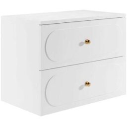 Unique Mueble de lavabo madera blanco