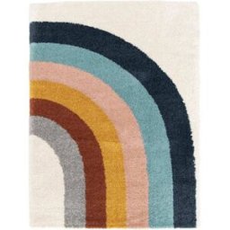 AFK Alfombra infantil de pelo alto suave y cómoda 120 x 170 cm