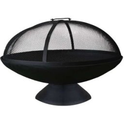 Habitat & Jardin Calefacción de exterior negro Ø 58 x 38 cm