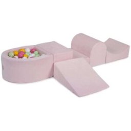 MeowBaby Parque infantil - bloques de escalada con piscina de bolas para niños