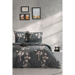 Blanc Avenue Juego de funda de edredón 200x200 cm+ 2 fa 65x65 cm 100% algodón