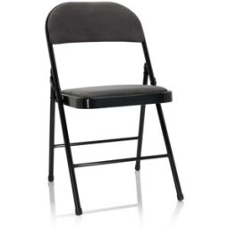 hjh OFFICE Silla de tela gris oscuro