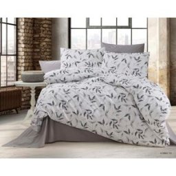 Blanc Avenue Juego de funda de edredón 200x200 cm+ 2 fa 65x65 cm 100% algodón