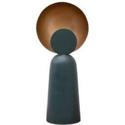 Chehoma Lámpara de sobremesa de metal verde