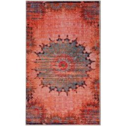 Wecon Home Alfombra de baño con impresión digital multicolor 80x150