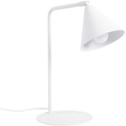 Sollux Lighting Lámpara de escritorio blanco acero alt. 35 cm