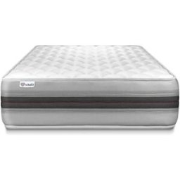 Vitalit Colchón blanco con espuma viscoelástica 90 x 200