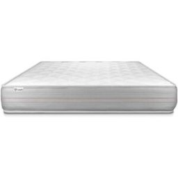 Vitalit Colchón blanco con espuma viscoelástica 160 x 200