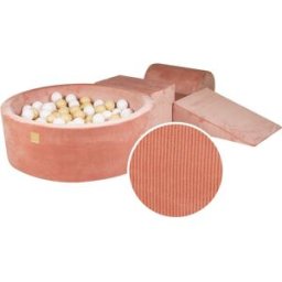 MeowBaby Parque infantil - bloques de escalada con piscina de bolas para niños