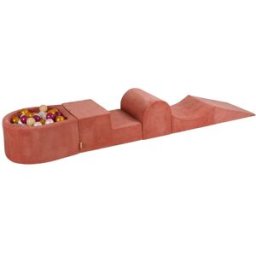 MeowBaby Parque infantil - bloques de escalada con piscina de bolas para niños