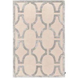 Benuta Alfombra crema/gris 250x350