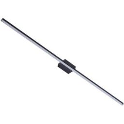 Lucande Lámpara de pared de aluminio negro