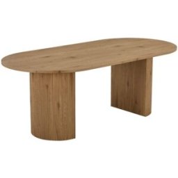 Moloo Mesa de comedor para 6/8 personas 210 cm natural