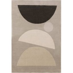 Benuta Alfombra crema/antracita 120x170