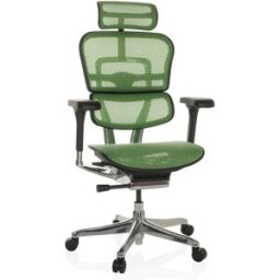 hjh OFFICE Sillón alta gama tejido de malla verde