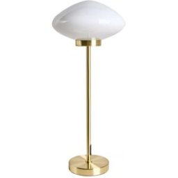 Beliani Lámpara de mesa metal dorado