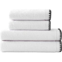 Sensei Maison Juego de baño de 4 piezas blanco