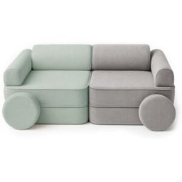 Bees & Blooms Sofá modular infantil de espuma multicolor