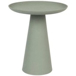 Drawer Mesa auxiliar redonda de aluminio ø39,5cm - verde