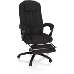 MyBuero Sillón de oficina home office tela negro