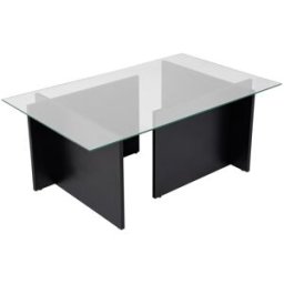 Habitat & Jardin Mesa de centro marrón 105 x 65 x 40 cm