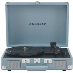 Crosley Tocadiscos portátil con bluetooth turmalina