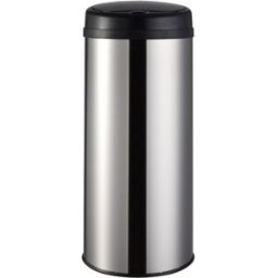 Kitchen Move Cubo de basura de cocina automático plata 50l