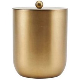 house doctor Cubitera de acero inoxidable dorada d12