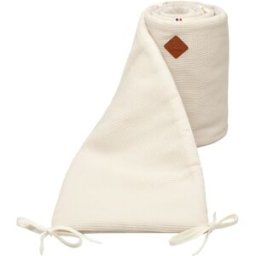 Sevira Kids Protector de cuna reversible para bebé nido de abeja