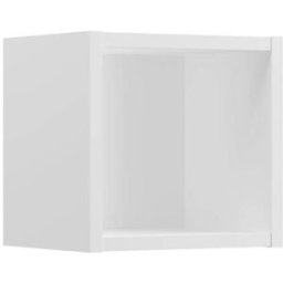 Petits meubles Compartimiento de pared paneles laminados blanco