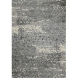 Esprit Alfombra contemporánea lana virgen y viscosa tonos gris 140x200