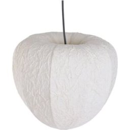 NIYLO Lámpara de techo de papel beige 35x35x29 cm