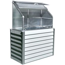 dcb garden Mini invernadero de jardín de acero galvanizado