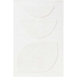 Benuta Alfombra de algodón crema 200x300