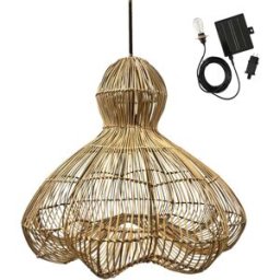 LUMISKY Lámpara de techo beige d60cm