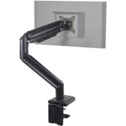 hjh OFFICE Soporte de monitor aluminio, acero negro
