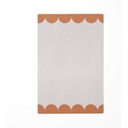 Decochic Alfombra de juego infantil conchas marrón 118x180cm